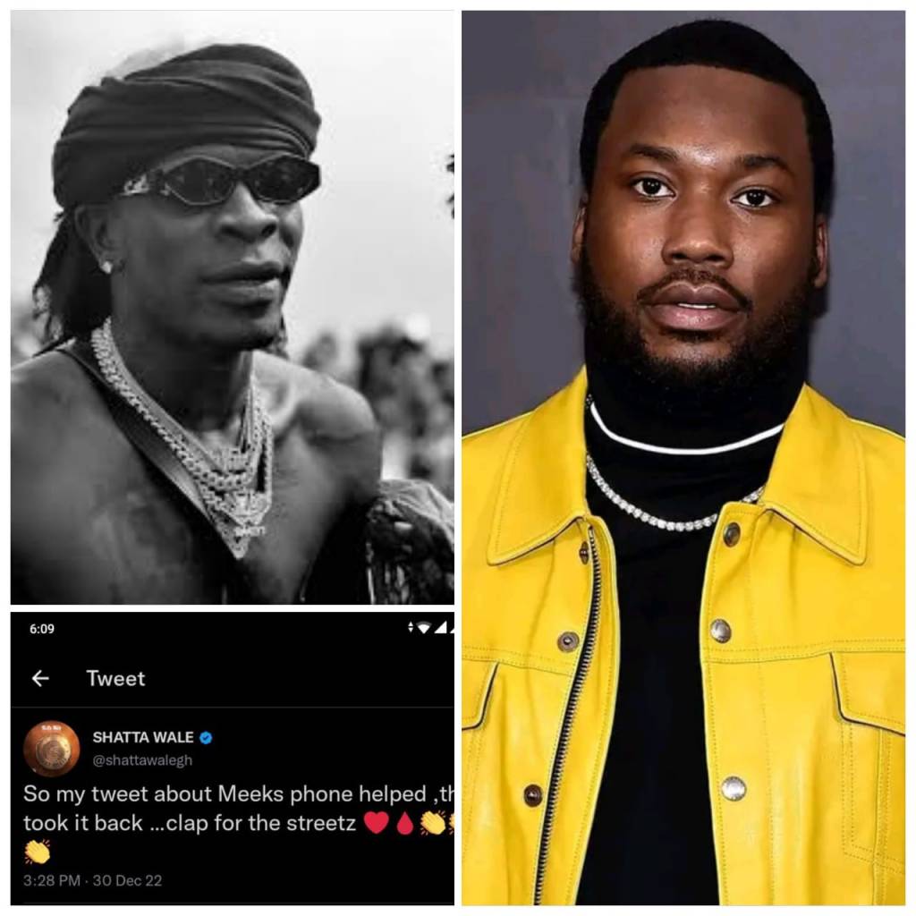 “So my tweet about Meeks Phone helped, they took it back… clap for the streetz”- Shatta hails the streets for returning the&nbsp;phone.